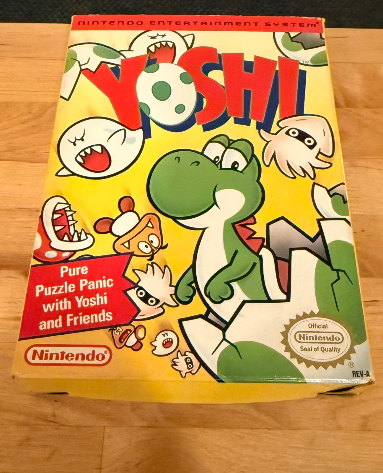 Yoshi – Game, Box & Manual – Nintendo Entertainment System (NES) – TESTED