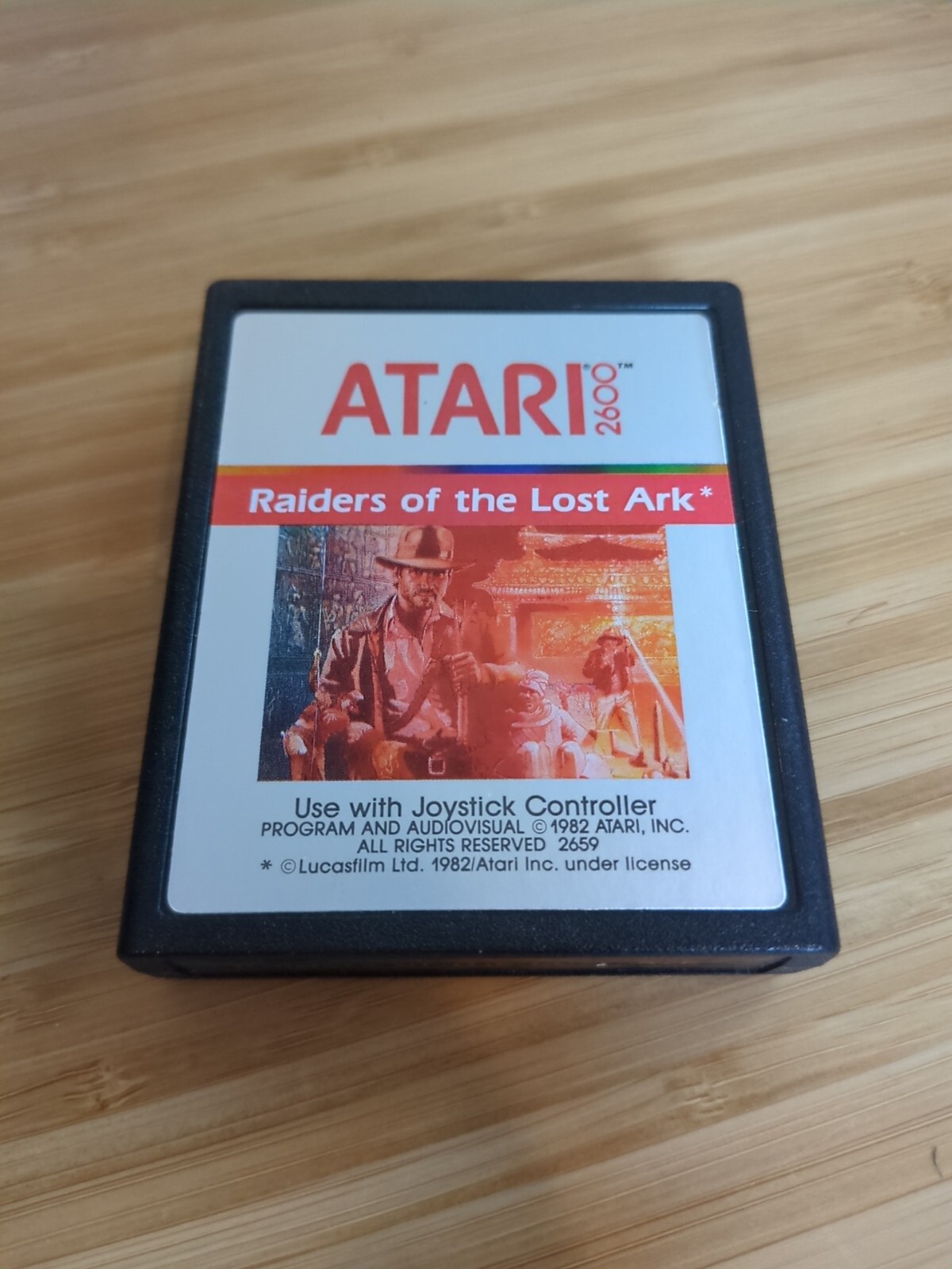 Raiders of the Lost Ark (Atari 2600, 1982) Indiana Jones | 2600+ 7800+ Retron 77