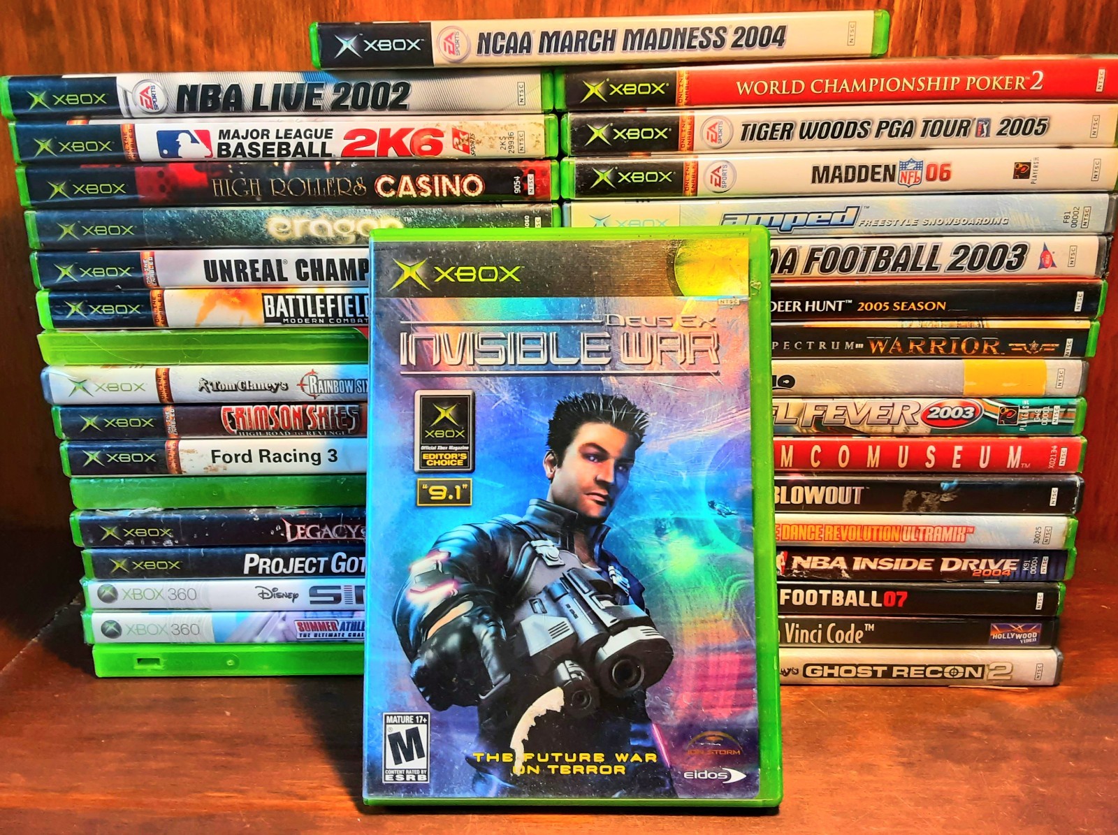 Wholesale Lot 34 Original Mixed Video Games Deus Ex Legacy Of Kain