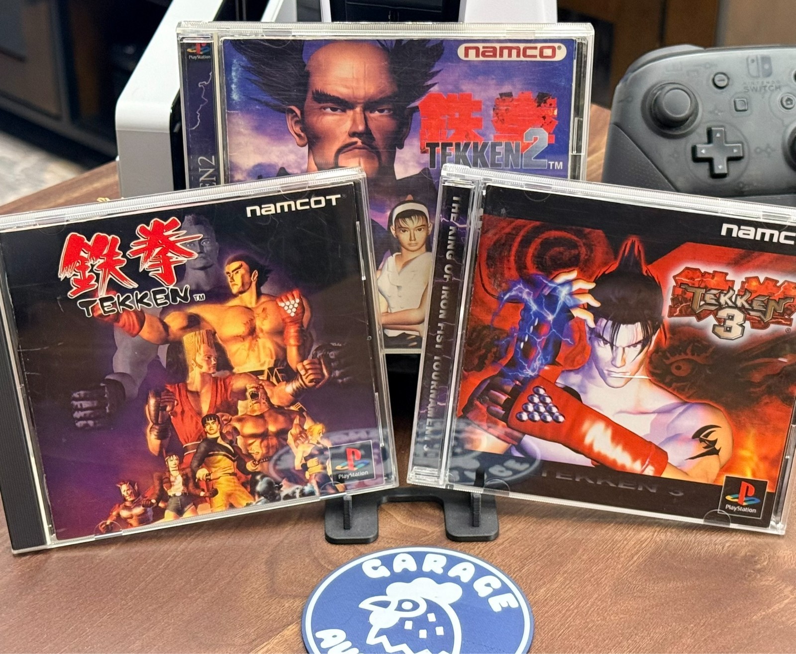Tekken 1, 2, & 3 BUNDLE – Playstation 1 – CIB – NTSC-JAPAN – Cleaned/FAST SHIP!