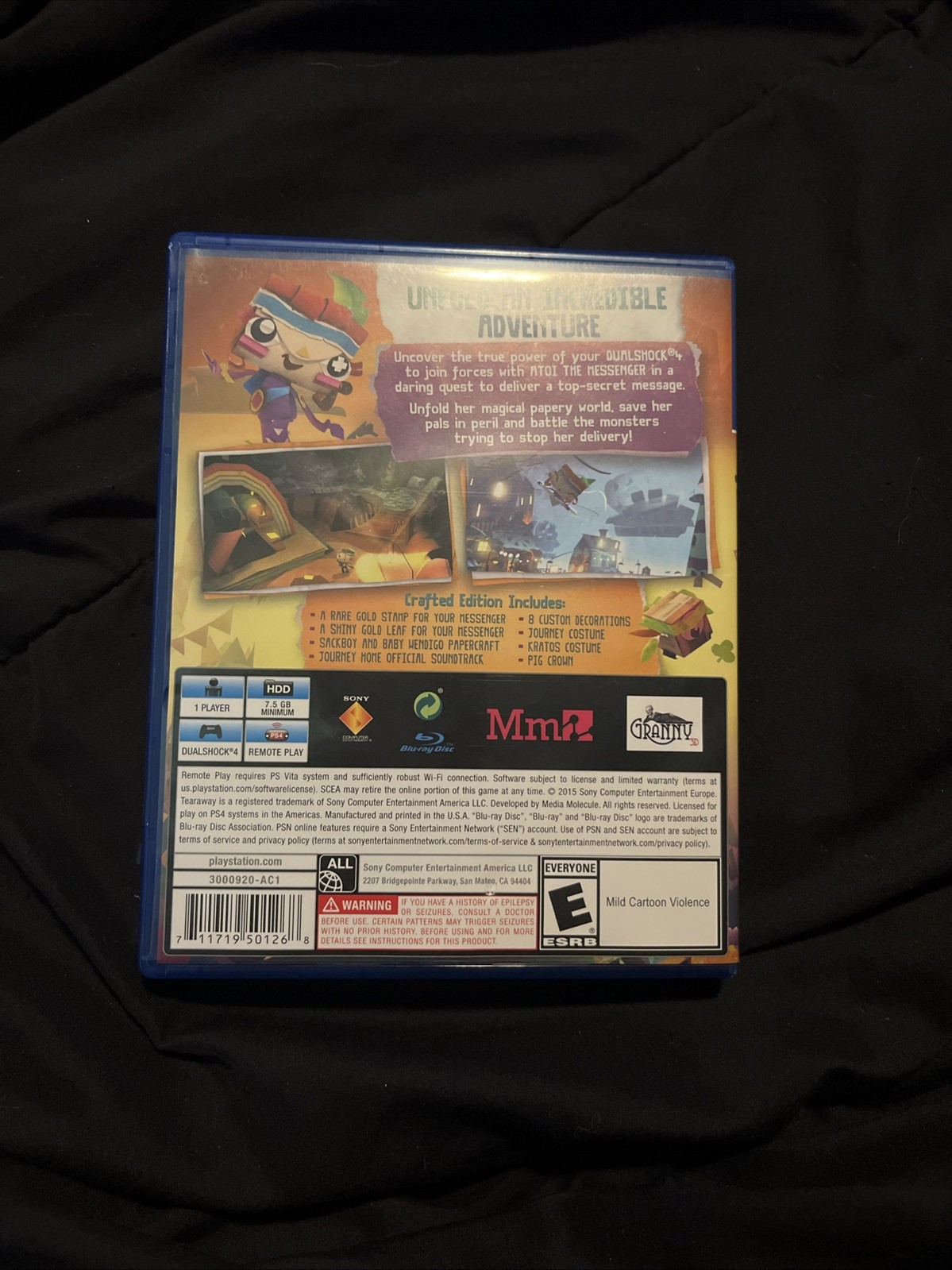 Tearaway Unfolded: Crafted Edition PS4