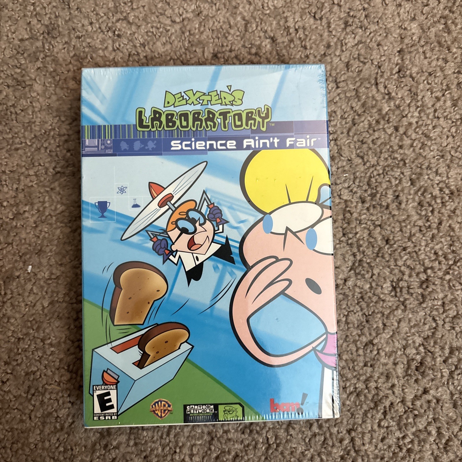 Dexter’s Laboratory Science Ain’t Fair 2001 Rare Sealed New Cartoon Network