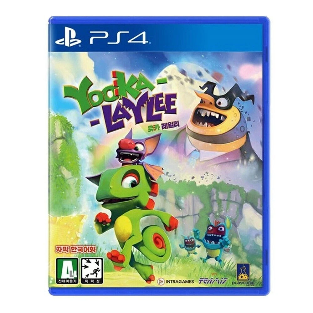 NEW PS4 Yooka Laylee Korean Version English FAST&SAFE