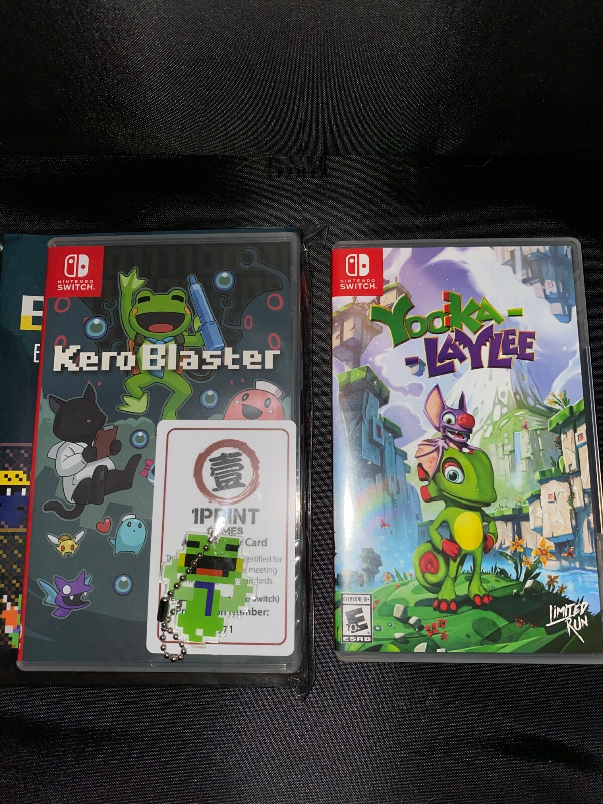 Nintendo Switch YOOKA LAYLEE Limited Run and KERO BLASTER Limited Launch Edition