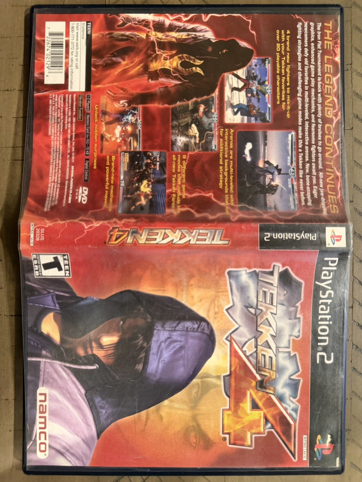 Tekken 4 & 5 BUNDLE; Both CIB (Sony PlayStation 2, 2005)