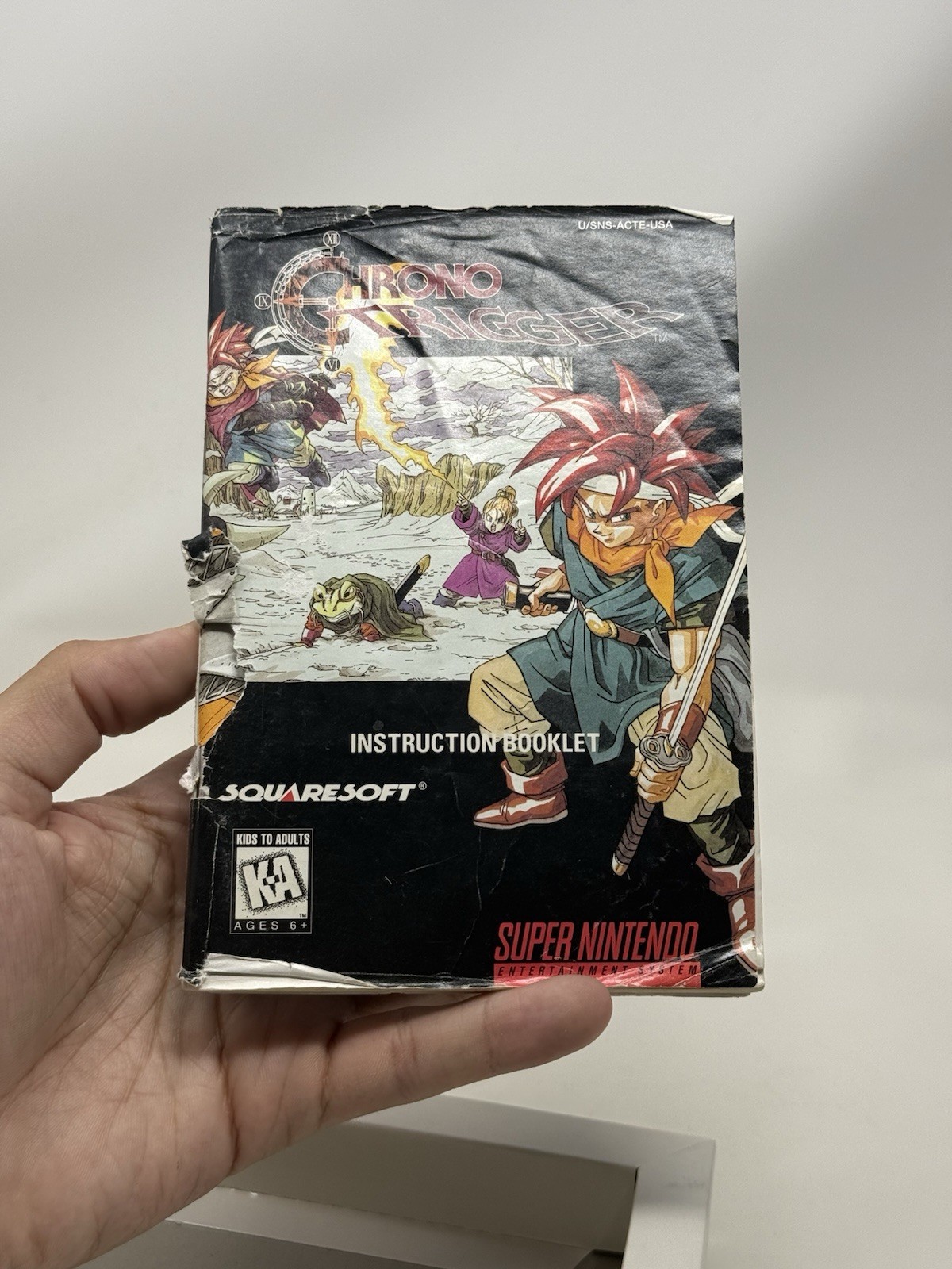 Chrono Trigger Super Nintendo Entertainment System SNES Complete CIB Authentic