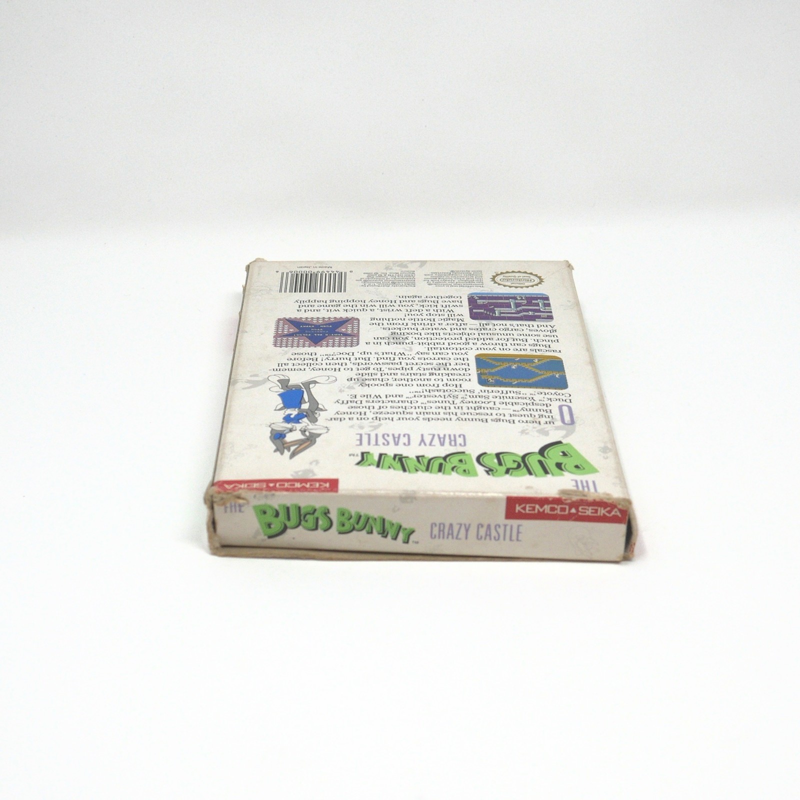 Bugs Bunny Crazy Castle – Box Only – Acceptable Condition – NES