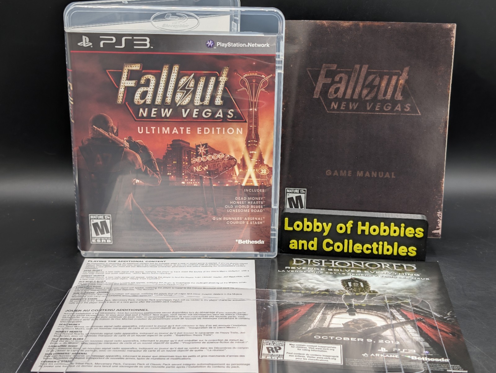 Fallout New Vegas Ultimate Edi ( PlayStation 3 PS3 ) CIB-Near Mint Disc -Pristin