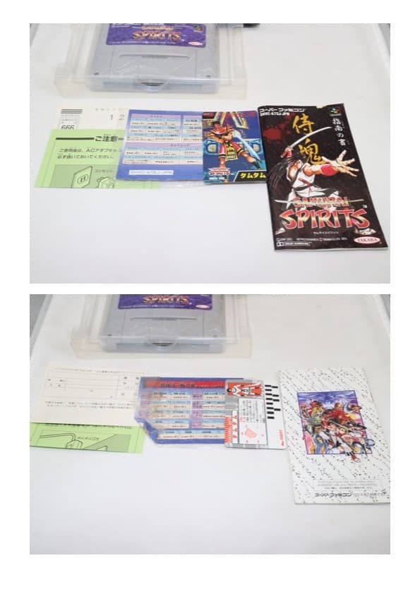 Samurai Spirits Super Famicom Japan CIB No Test NTSC-J SNK