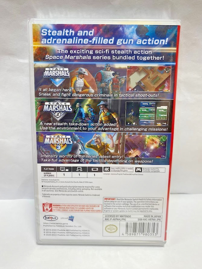 Space Marshals Collection Switch Brand New Game (2022 Shoot ‘em up)