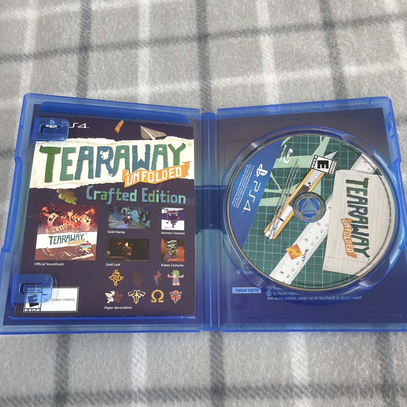 Tearaway Unfolded: Crafted Edition (Sony PlayStation 4, 2015) PS4