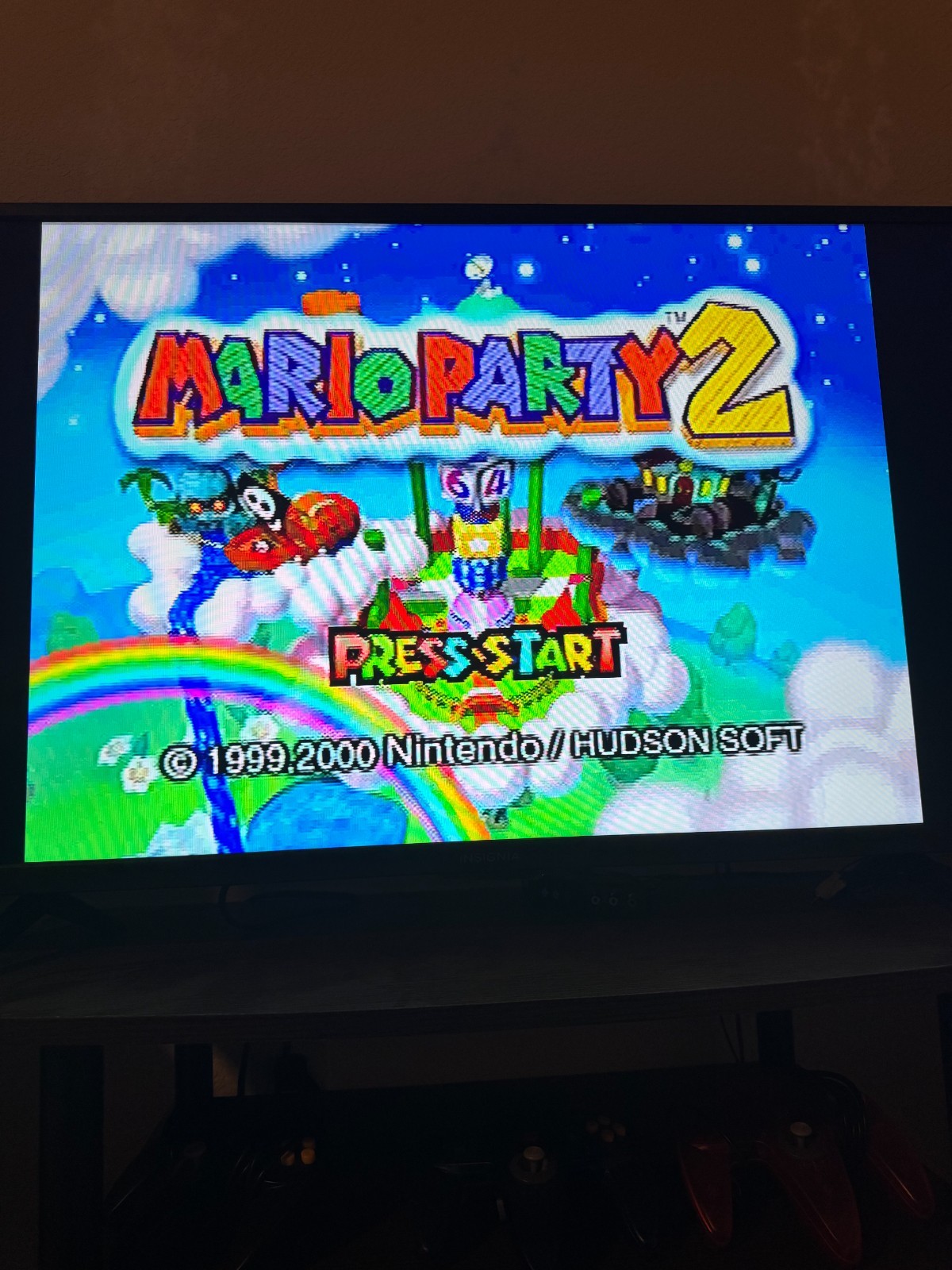Mario Party 2 Complete in box – great condition with protective covers