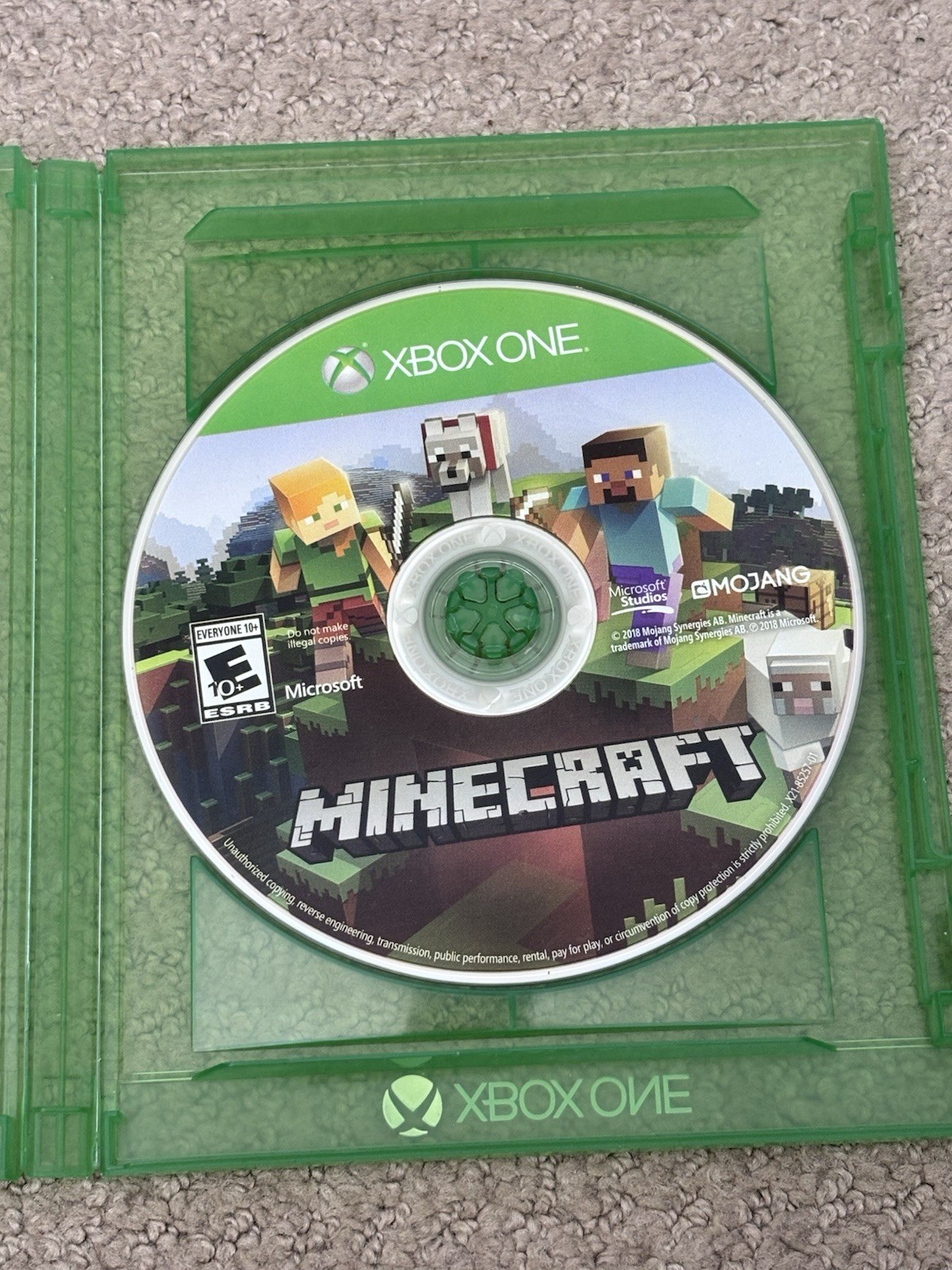 Microsoft Studios Minecraft Series (Microsoft Xbox One)! Just the disc no cover