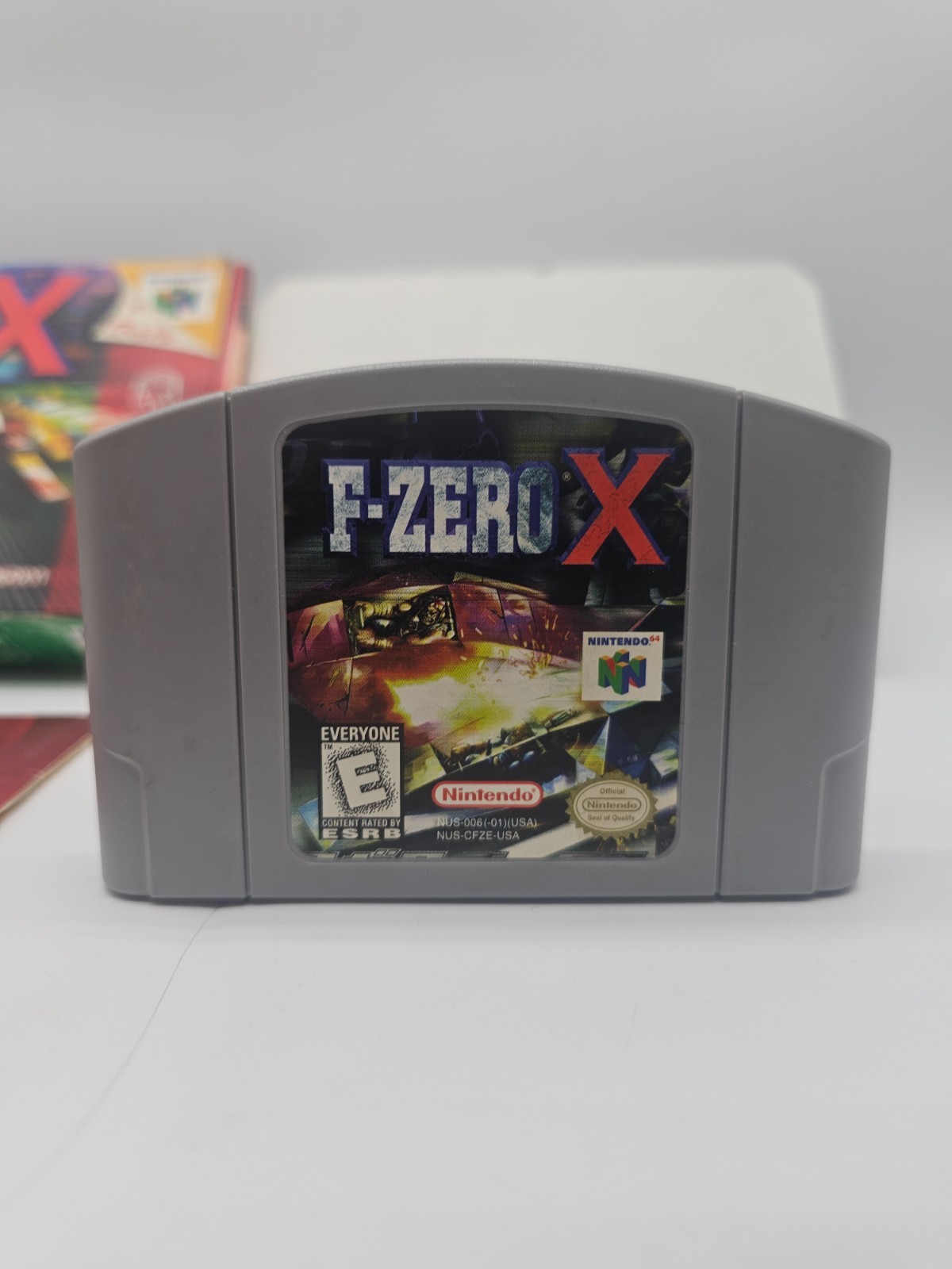 F-Zero X Nintendo 64 N64 Authentic Complete In Box CIB W/ Manual Inserts