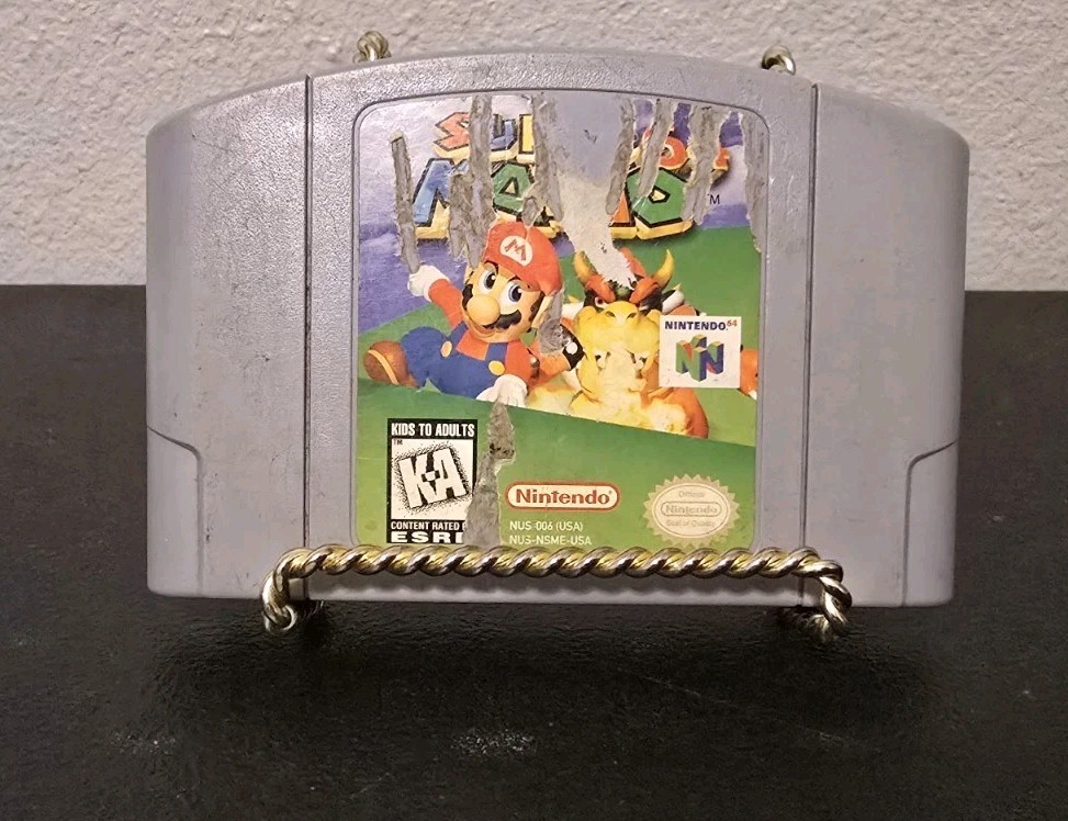 Super Mario 64 Nintendo N64 Tested Authentic ESRB USA Version Label Wear