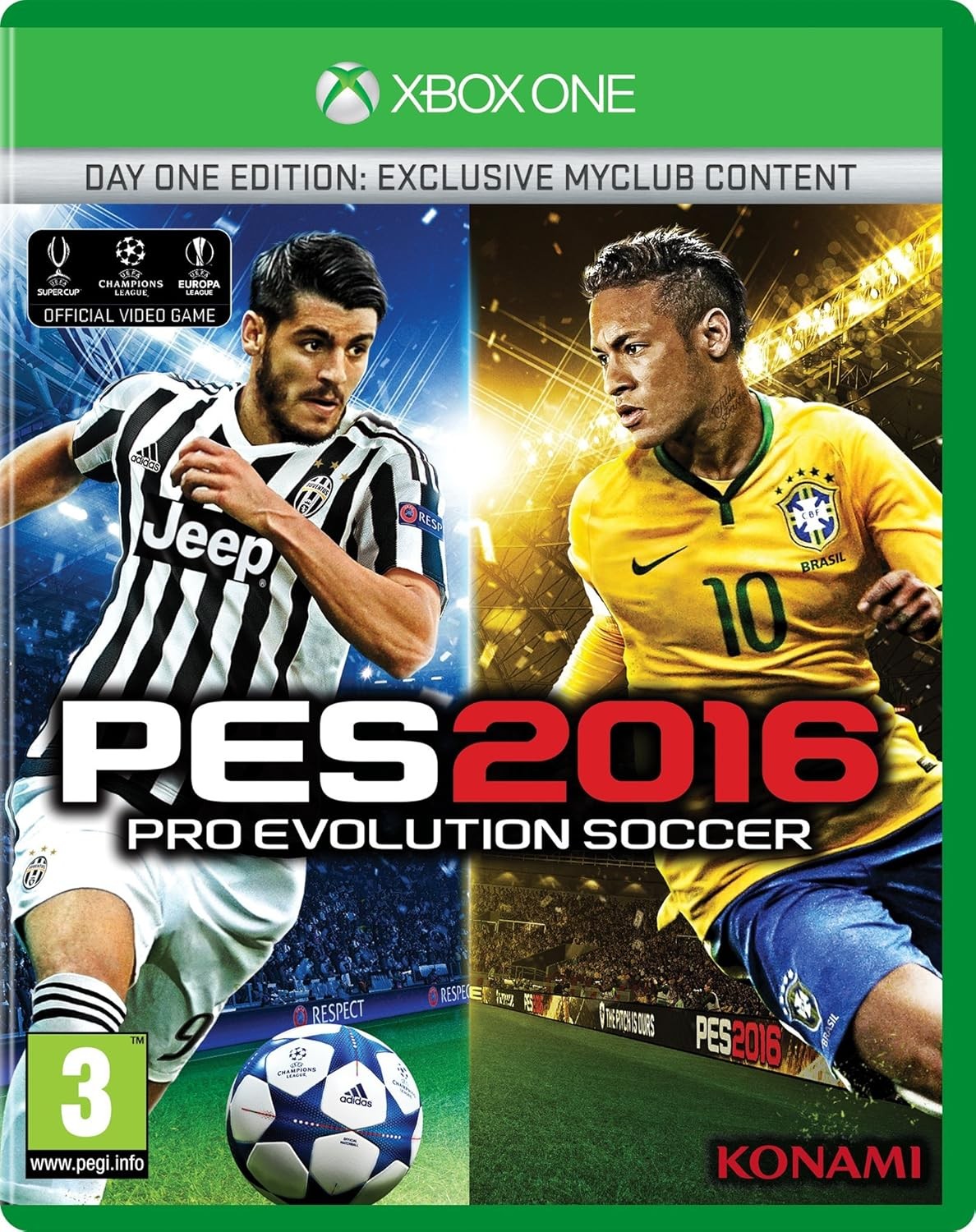 Pro Evolution Soccer (PES) 2016 – Day-one Editi (Microsoft Xbox One) (UK IMPORT)