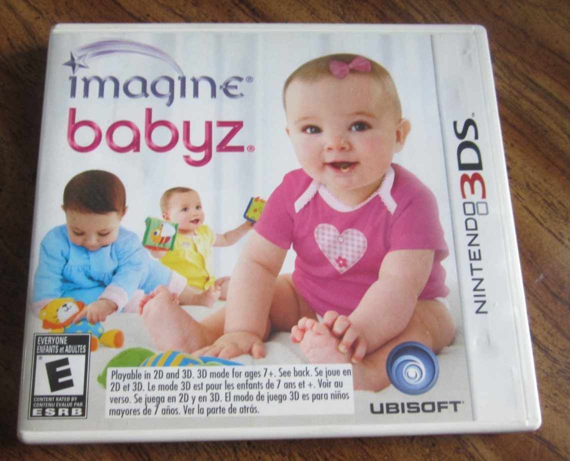Imagine: Babyz Nintendo 3DS Video Game COMPLETE USED TESTED