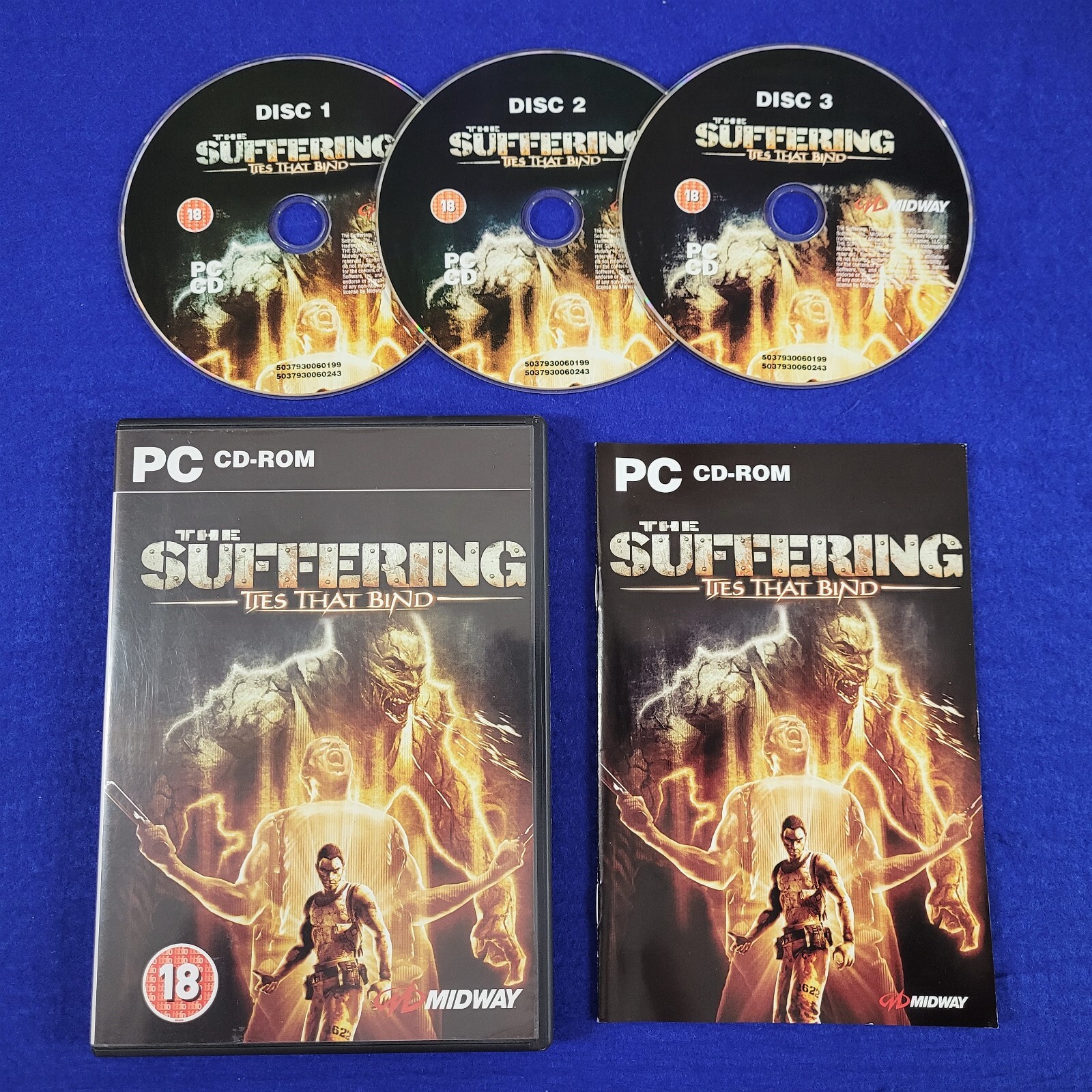 pc SUFFERING TIES THAT BIND The, Game (Works In The US) REGION FREE PC CD-ROM