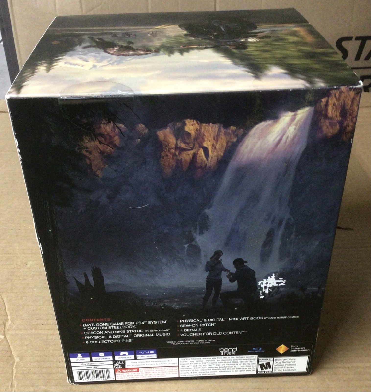 Days Gone Collector’s Edition – Sony PlayStation 4 PS4 Factory Sealed 2019