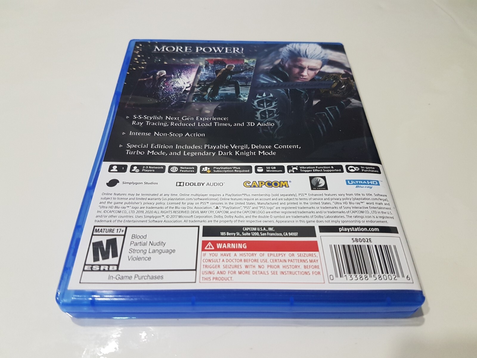 Devil May Cry 5 Special Edition [PS5] [PlayStation 5] [2020] [Complete!]