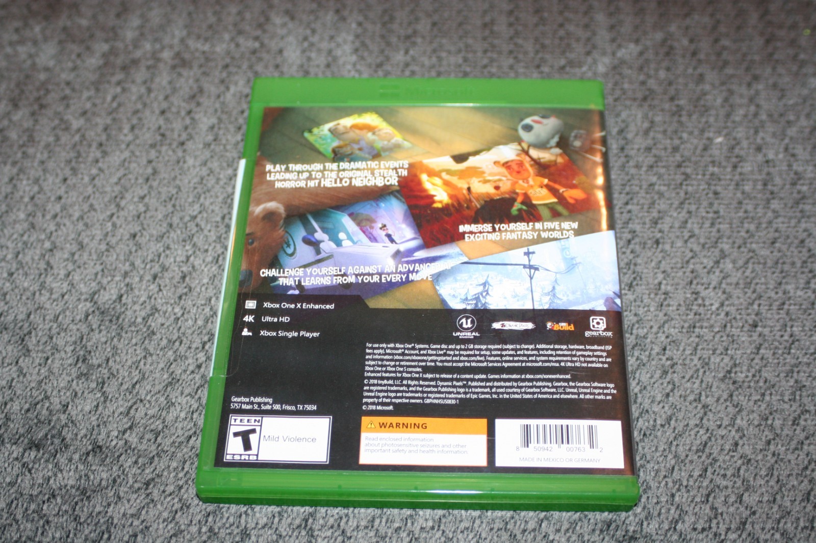 Call of Duty Black Ops Cold War XBOX ONE XB1 Game Kingdom Hearts Hello Neighbor