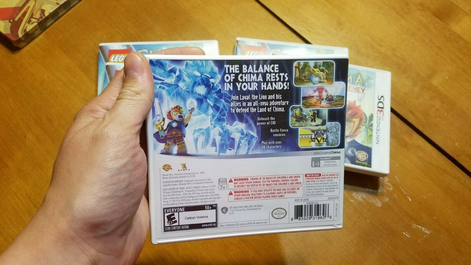 Nintendo 3DS Lego Legends of Chima Laval’s Journey BRAND NEW AUTHENTIC READ