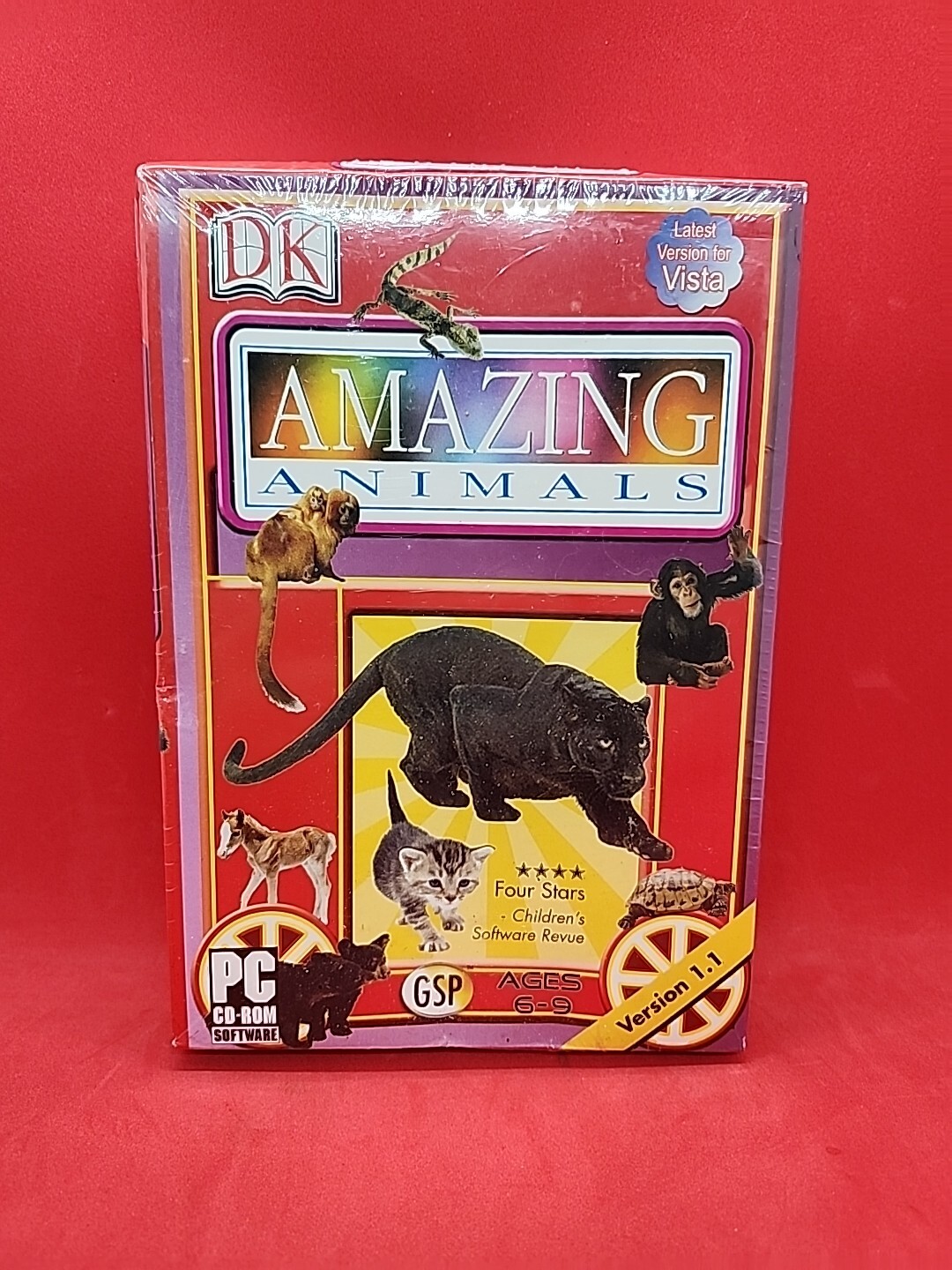Amazing Animals Version 1.1 (Mac and Windows, 1995) PC NEW Sealed