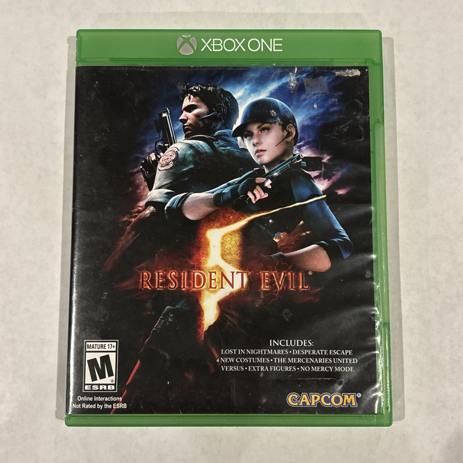 Resident Evil 5 HD – Microsoft Xbox One – Tested & Works