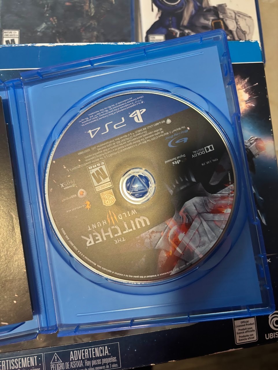 PS5 Game Lot Pragmata, Callisto Protocol Dragon Age Veilguard + Witcher 3 PS4