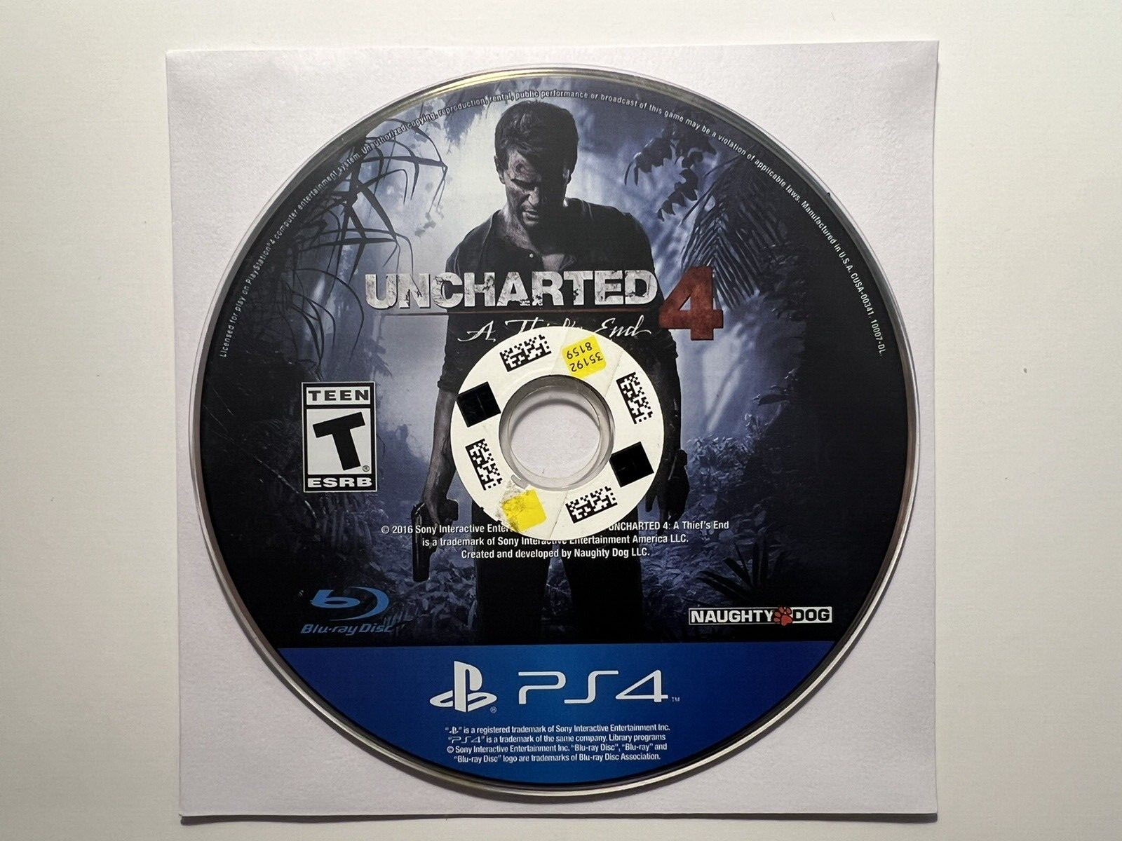 Uncharted 4: A Thief’s End PS4 Game – Acceptable Condition, Fast Shipping