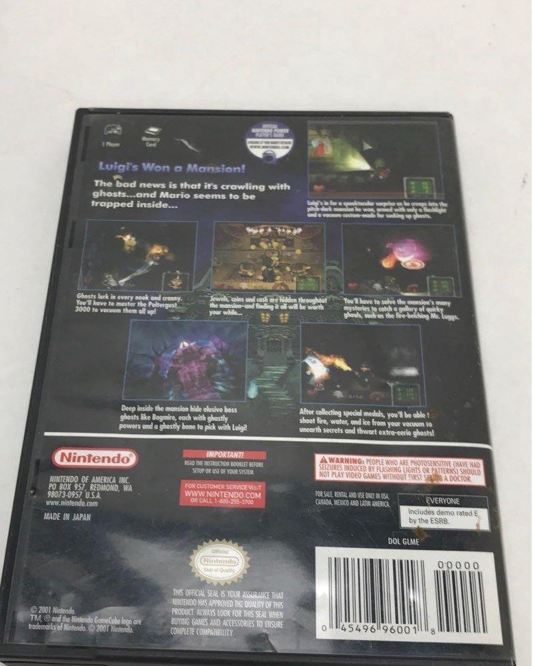 Luigi’s Mansion – Player’s Choice (Nintendo GameCube, 2003)
