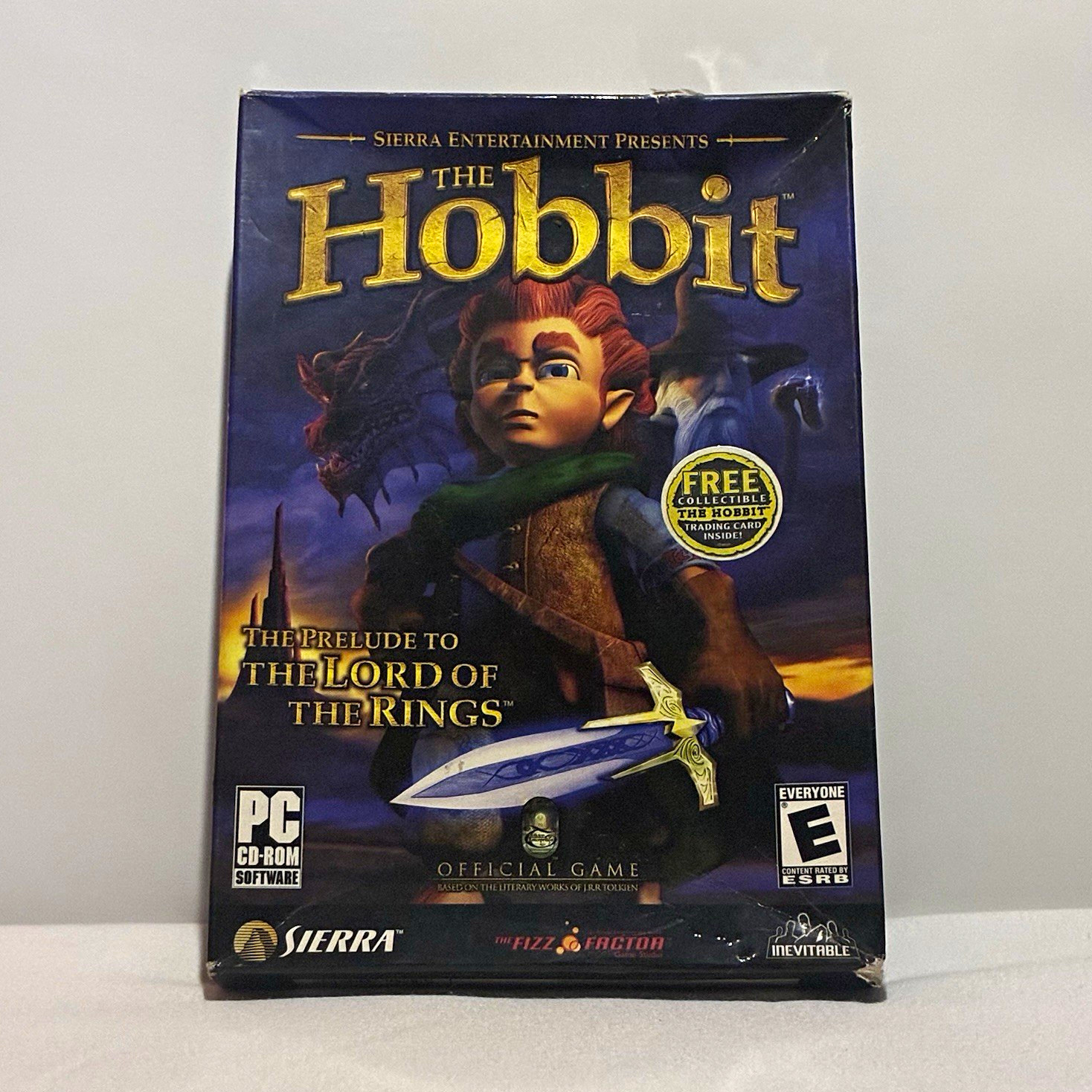 Sierra The Hobbit PC 2-Disc Set (2003) Action Adventure Game E-Everyone