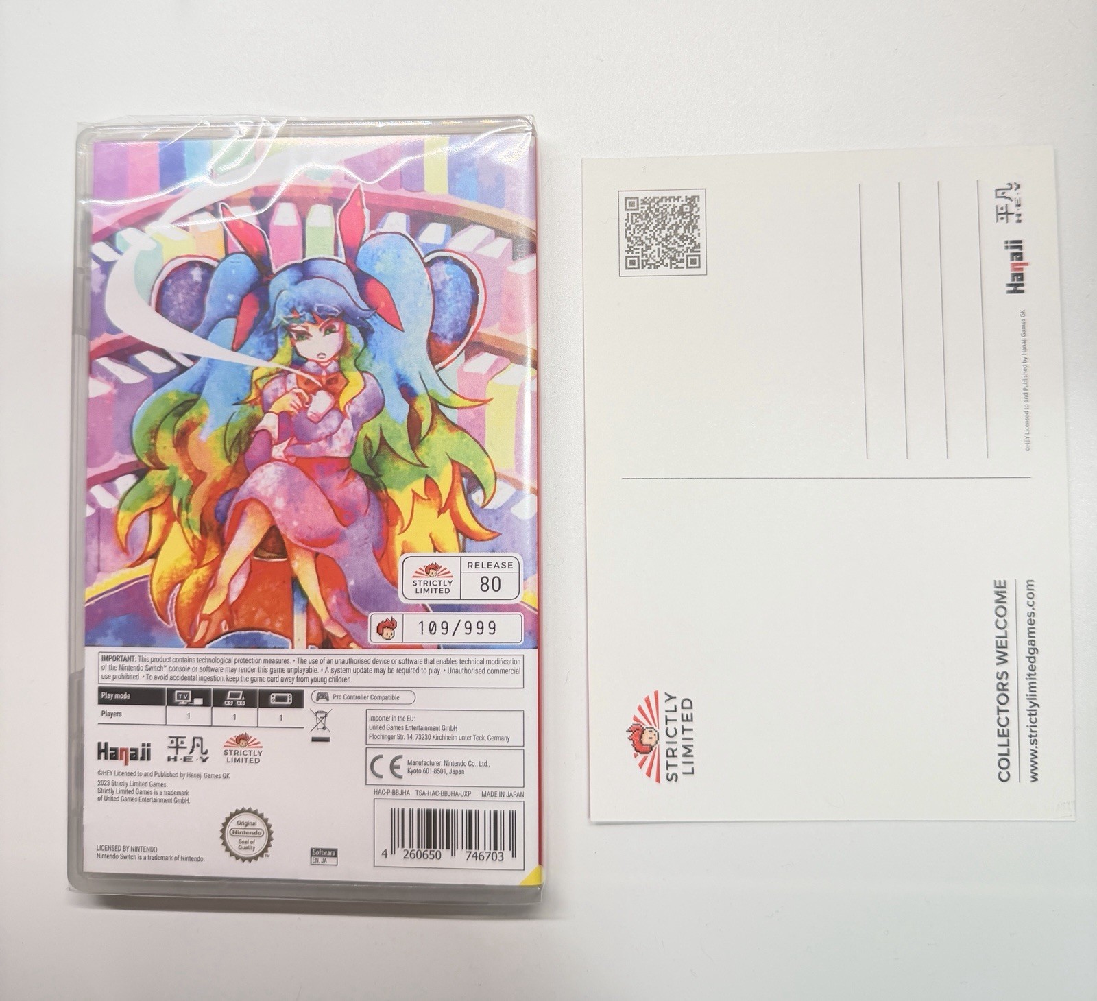 Dezatopia & Mecha Ritz Veloce Limited Edition 109/999 Nintendo Switch