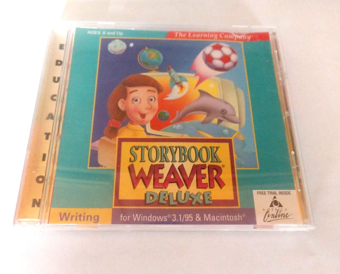 The learning company storybook weaver deluxe cd-rom pc windows mac