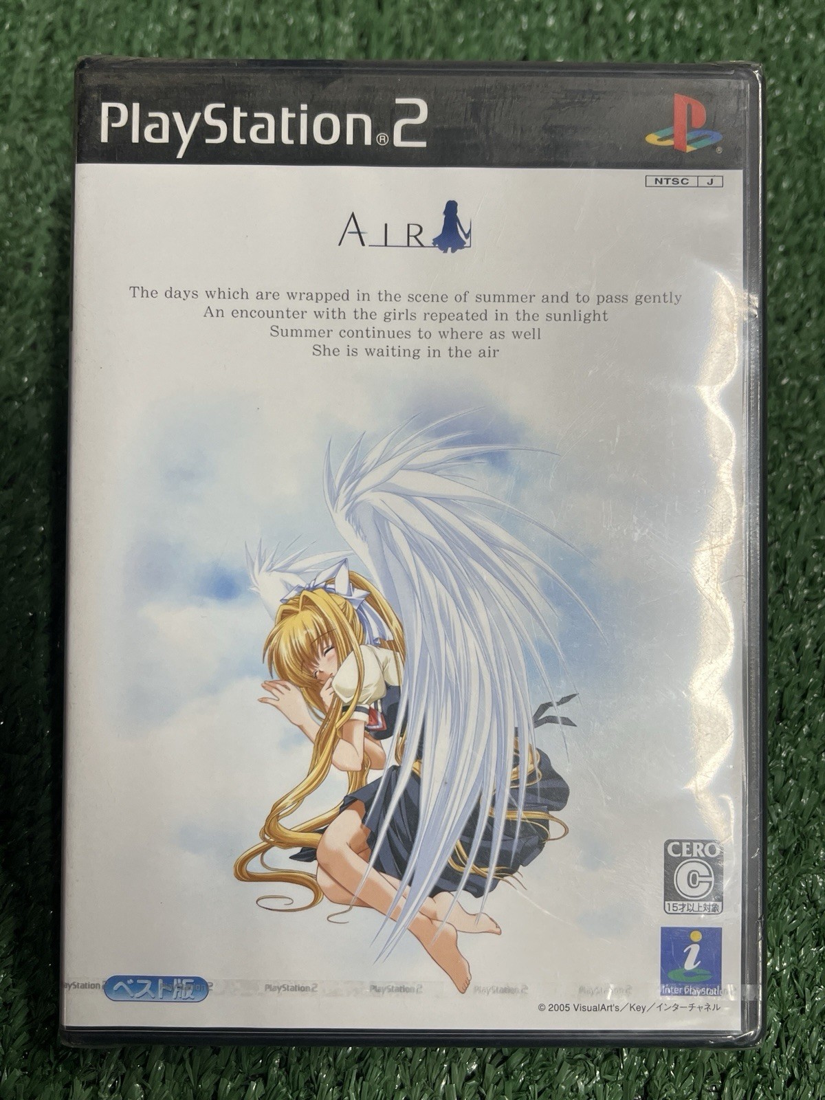 PlayStation 2 Air Best Version Key Visual Arts Japan Region NTSC-J Sealed