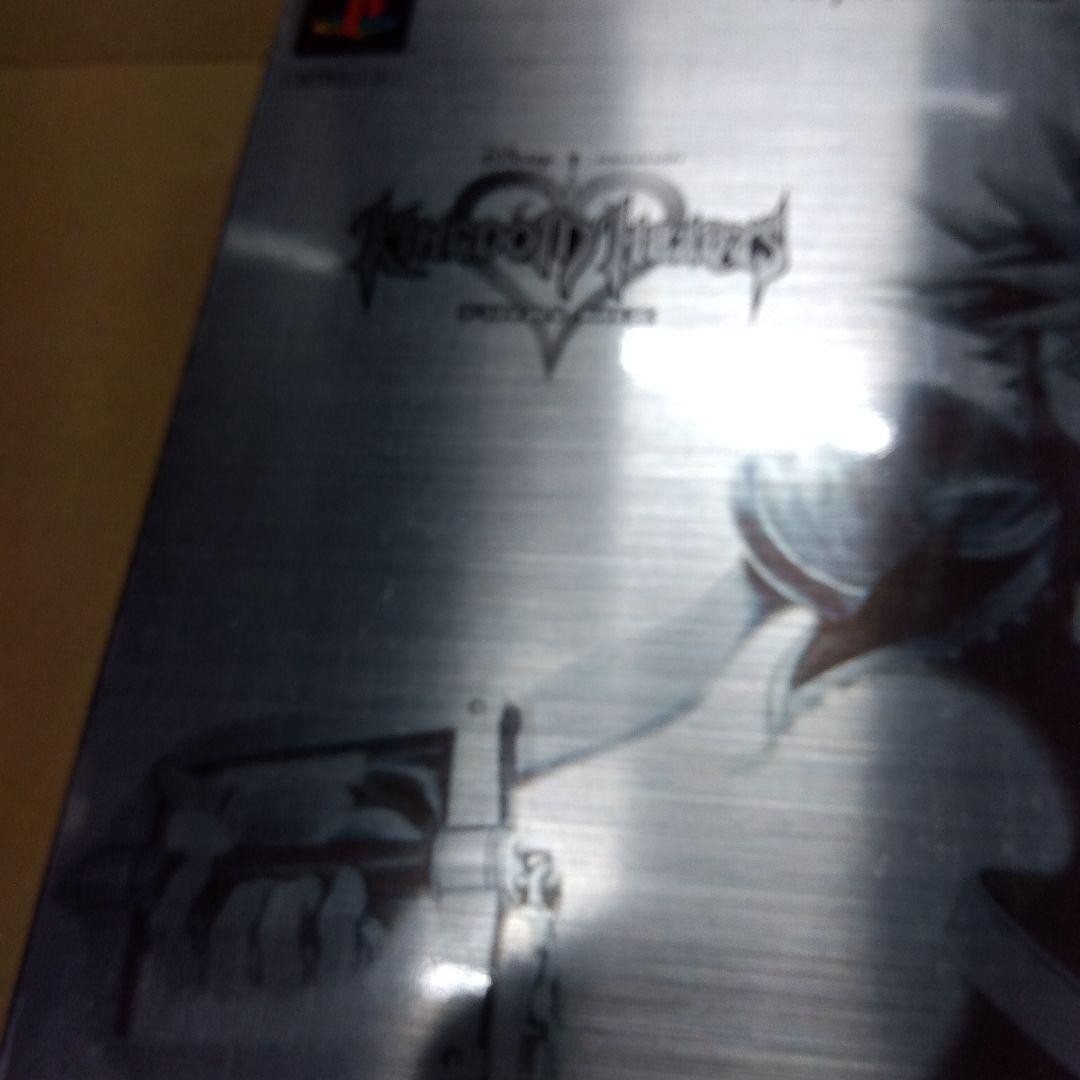 KINGDOM HEARTS Final Mix Platinum Limited Edition PS2 Complete Set Japan Used