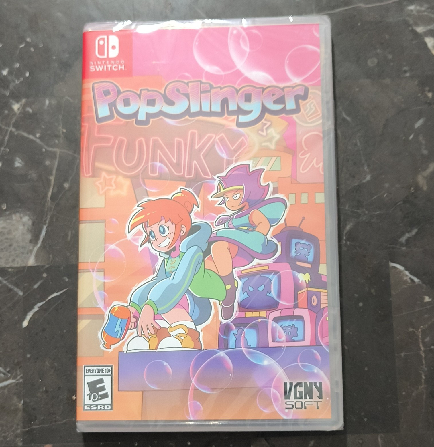 VGNYsoft PopSlinger Nintendo Switch Musical Shooter/Beat ‘Em Up Fully Voiced