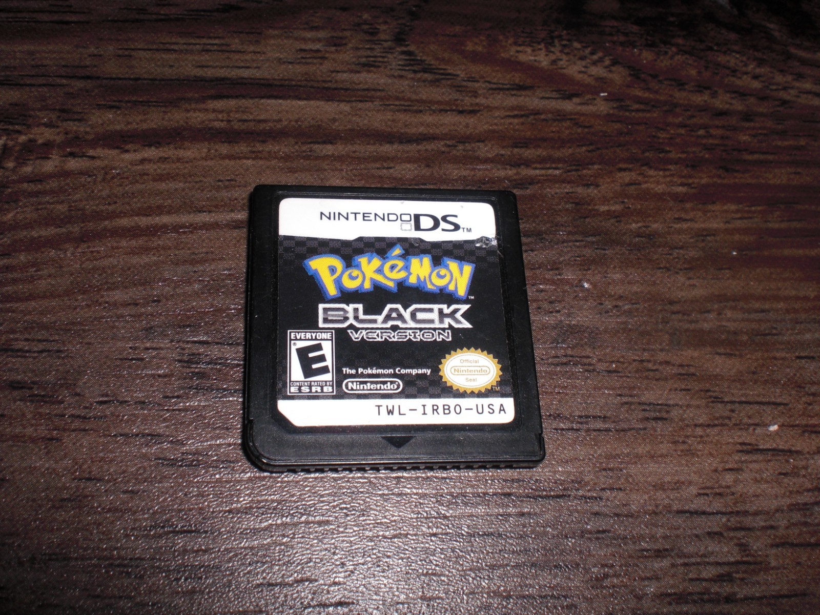 Pokemon Black 1 Version AUTHENTIC GENUINE Game Nintendo DS DSi 3DS 2DS XL TESTED