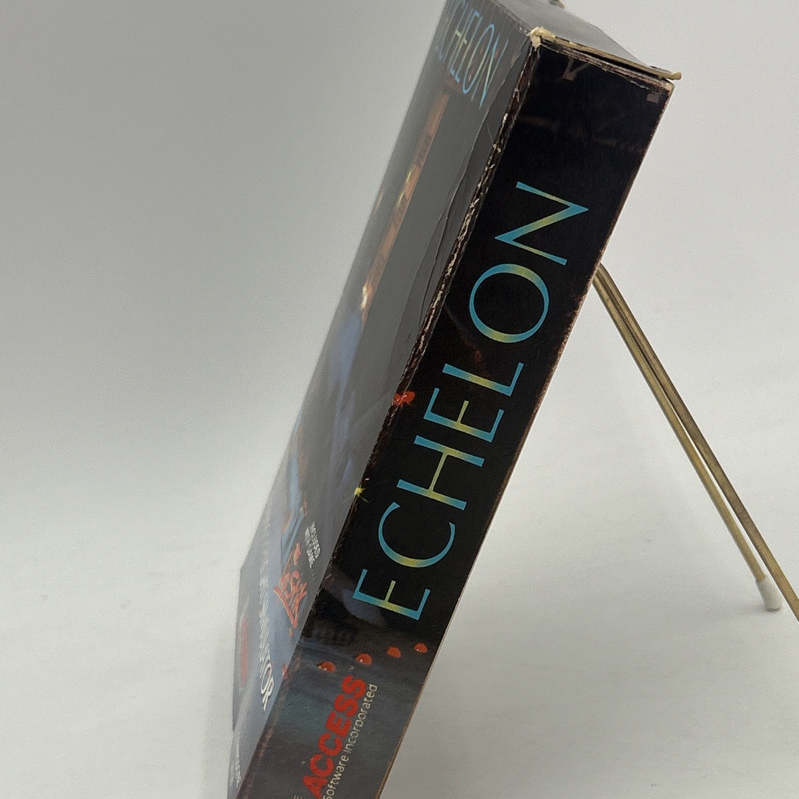 Echelon 3-D Space Flight Simulator Commodore 64/128 Floppy Complete/CIB
