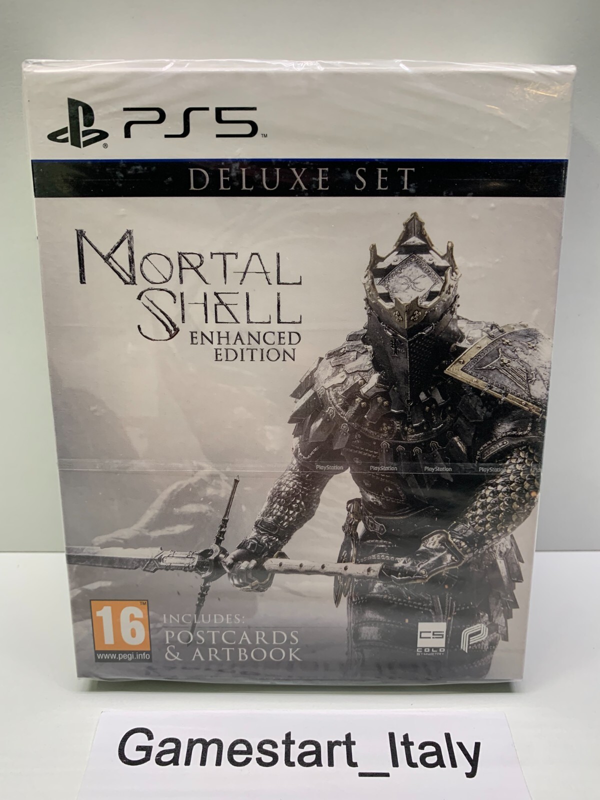 MORTAL SHELL ENHANCED EDITION DELUXE SET – SONY PS5 – NEW SEALED PAL NEW