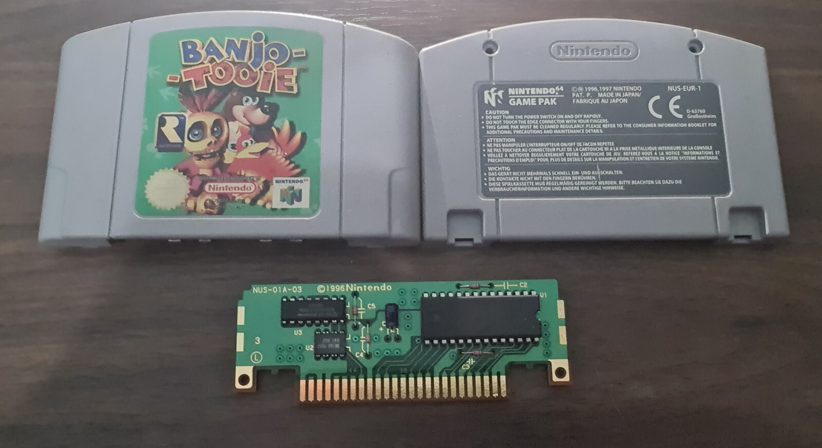 Bundle Banjo-Tooie, air boarder 64 & killer instict gold (Nintendo 64, PAL AUS)