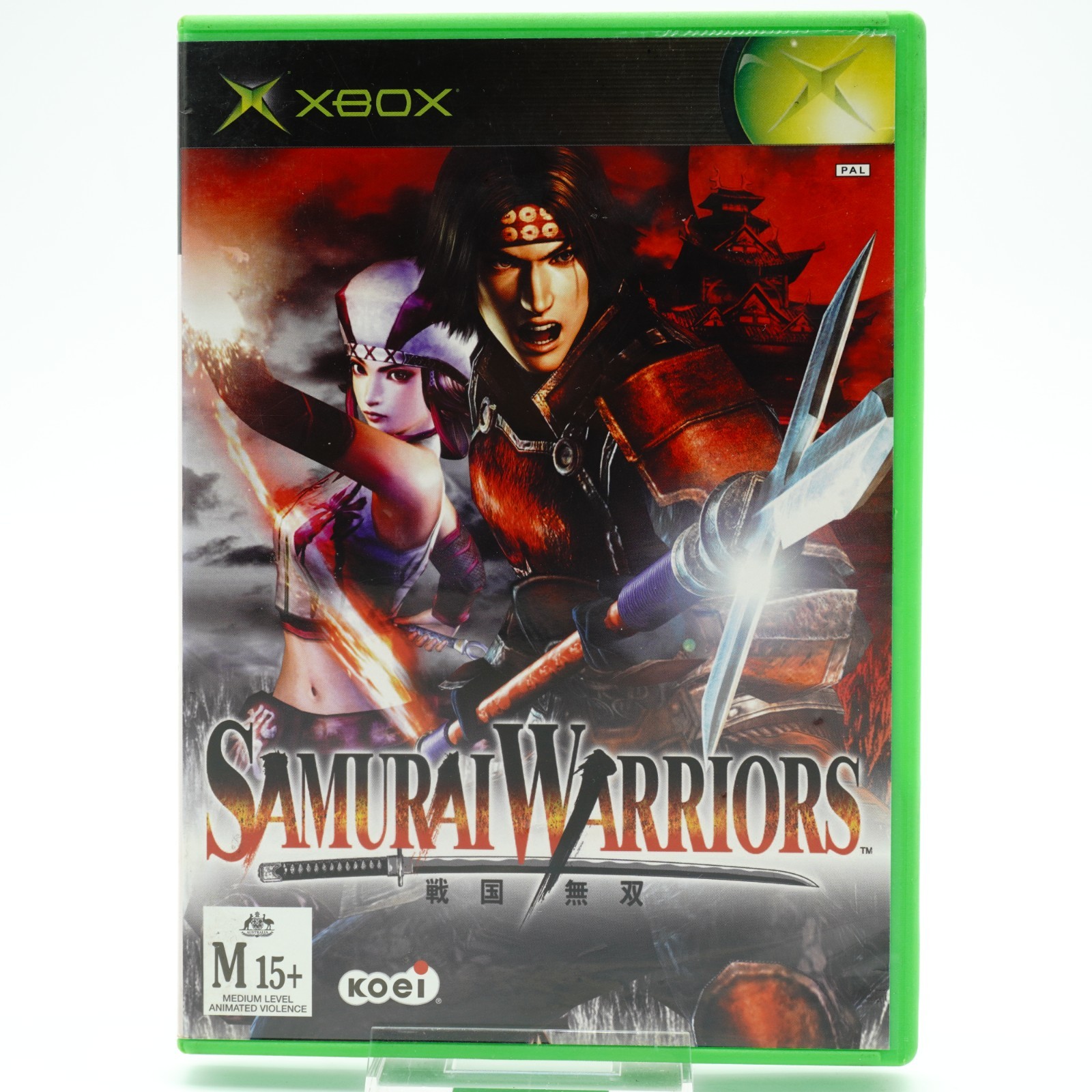 Samurai Warriors Xbox 2004 – CIB w/ Manual, Hack-and-Slash – Good Condition