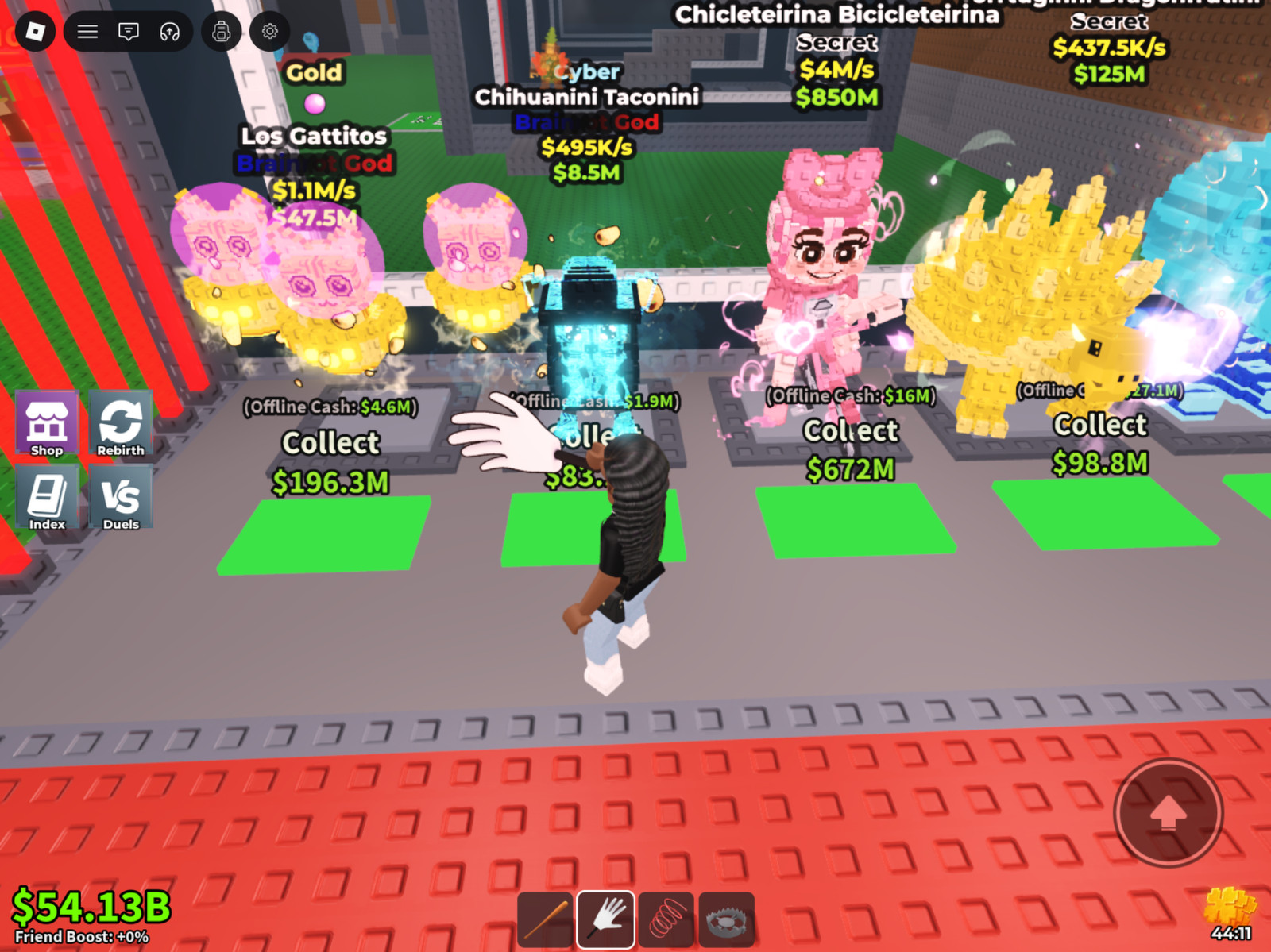 Roblox brainrots 100k and up!