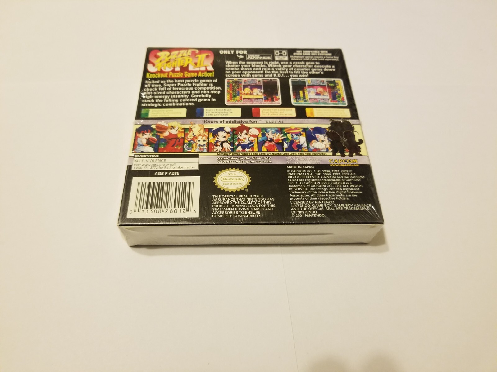 Super Puzzle Fighter 2 (Brand New Factory Sealed US Version) GBA new