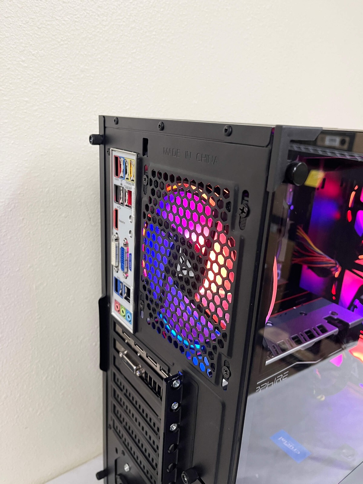 Gaming Computer Desktop PC Intel i7 CPU AMD RX 580 RAM SSD WiFi Win 10 Pro Ready