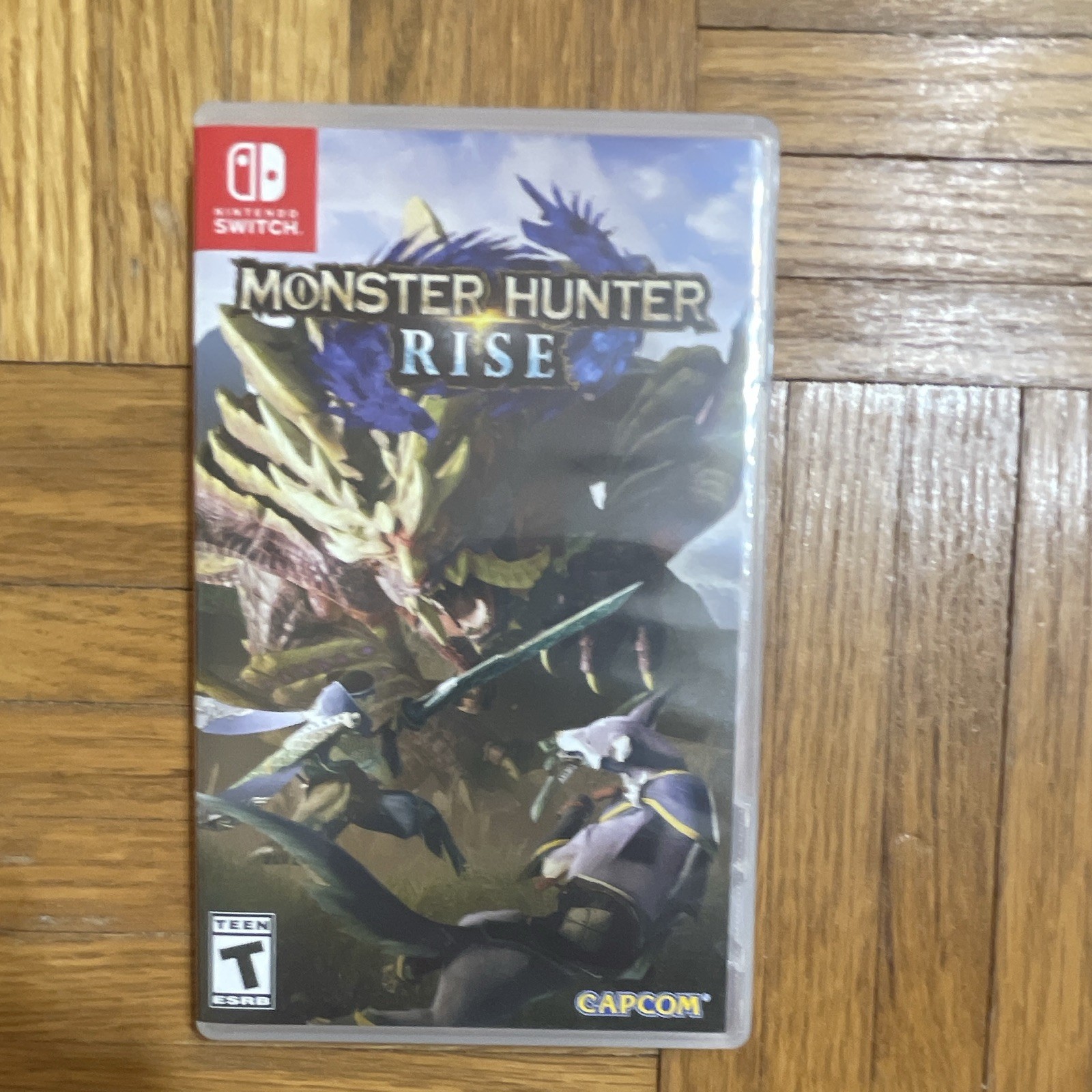 Capcom Monster Hunter Rise Nintendo Switch Complete w/ Case Multiplayer T 2021