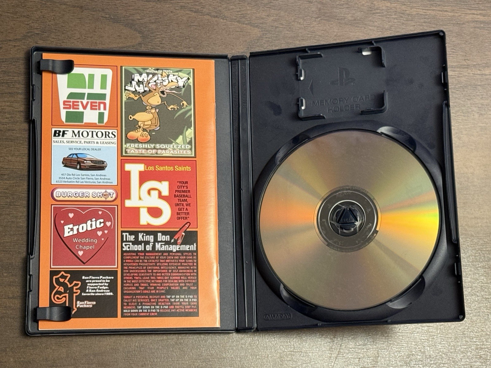 Grand Theft Auto: San Andreas PlayStation 2 PS2 CIB W Manual And Map Excellent