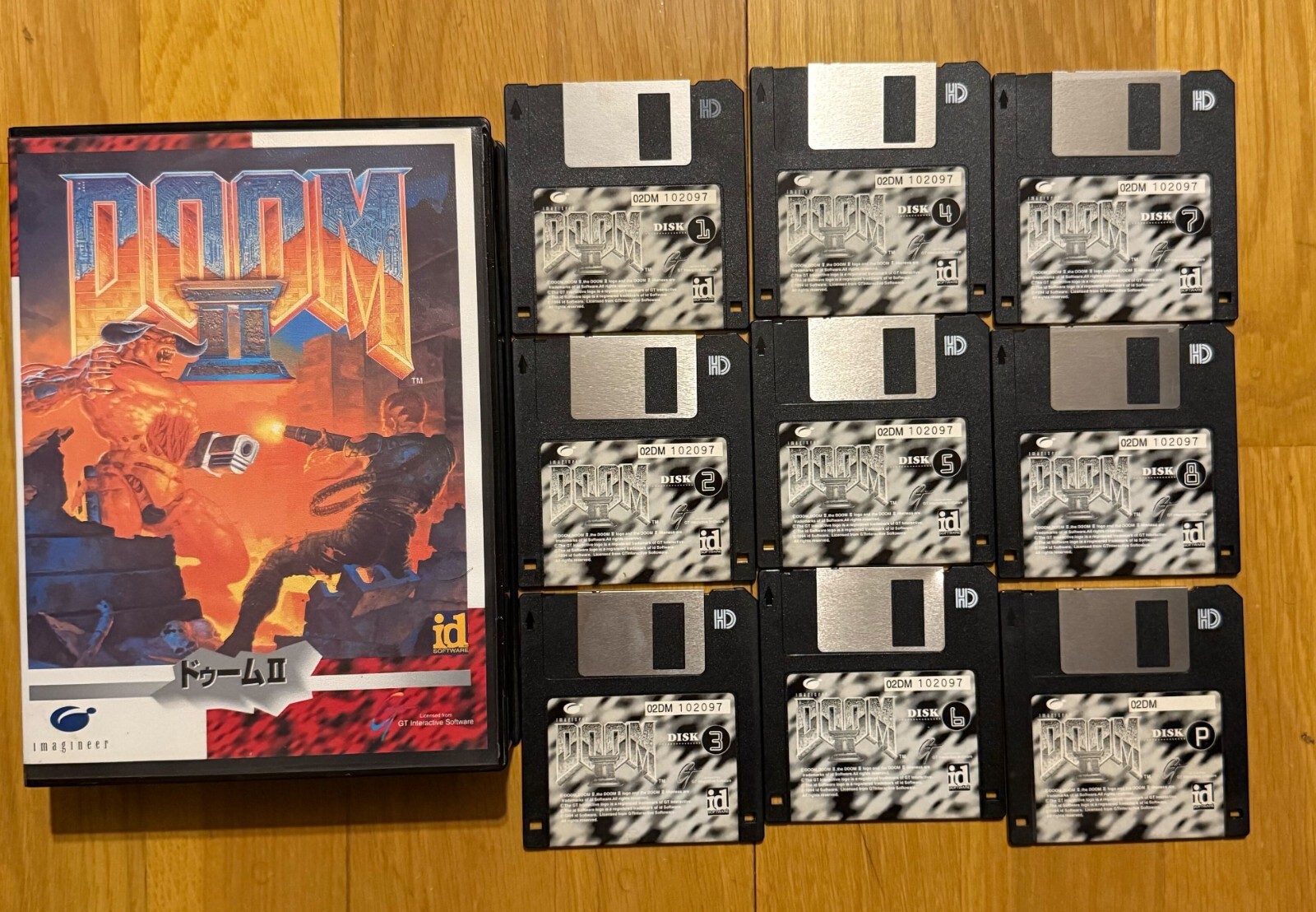 Doom II Vintage Computer PC-9801 Japan id Imagineer 1994