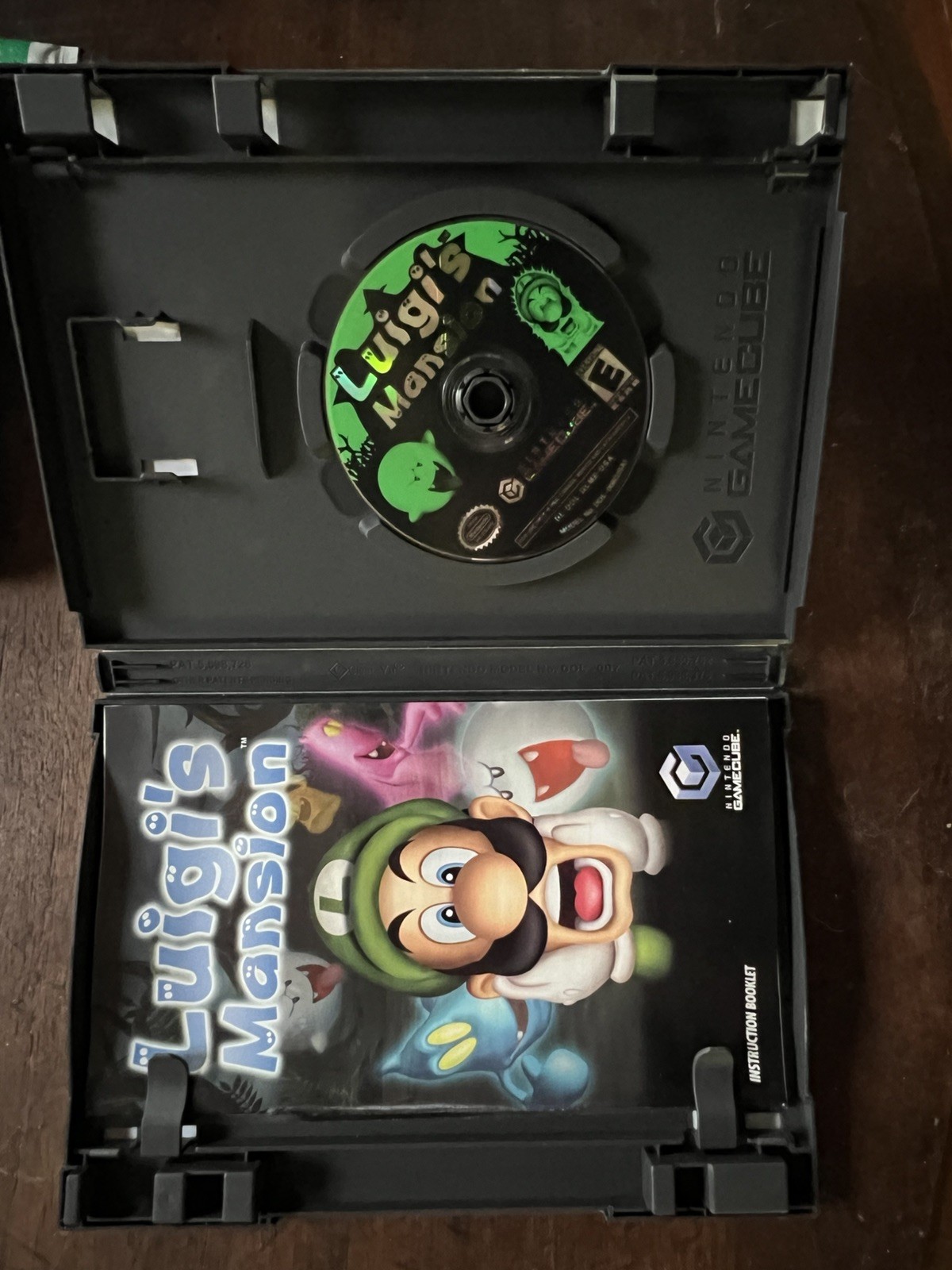 Luigi’s Mansion – GCN Nintendo Gamecube – Black Label CiB Tested