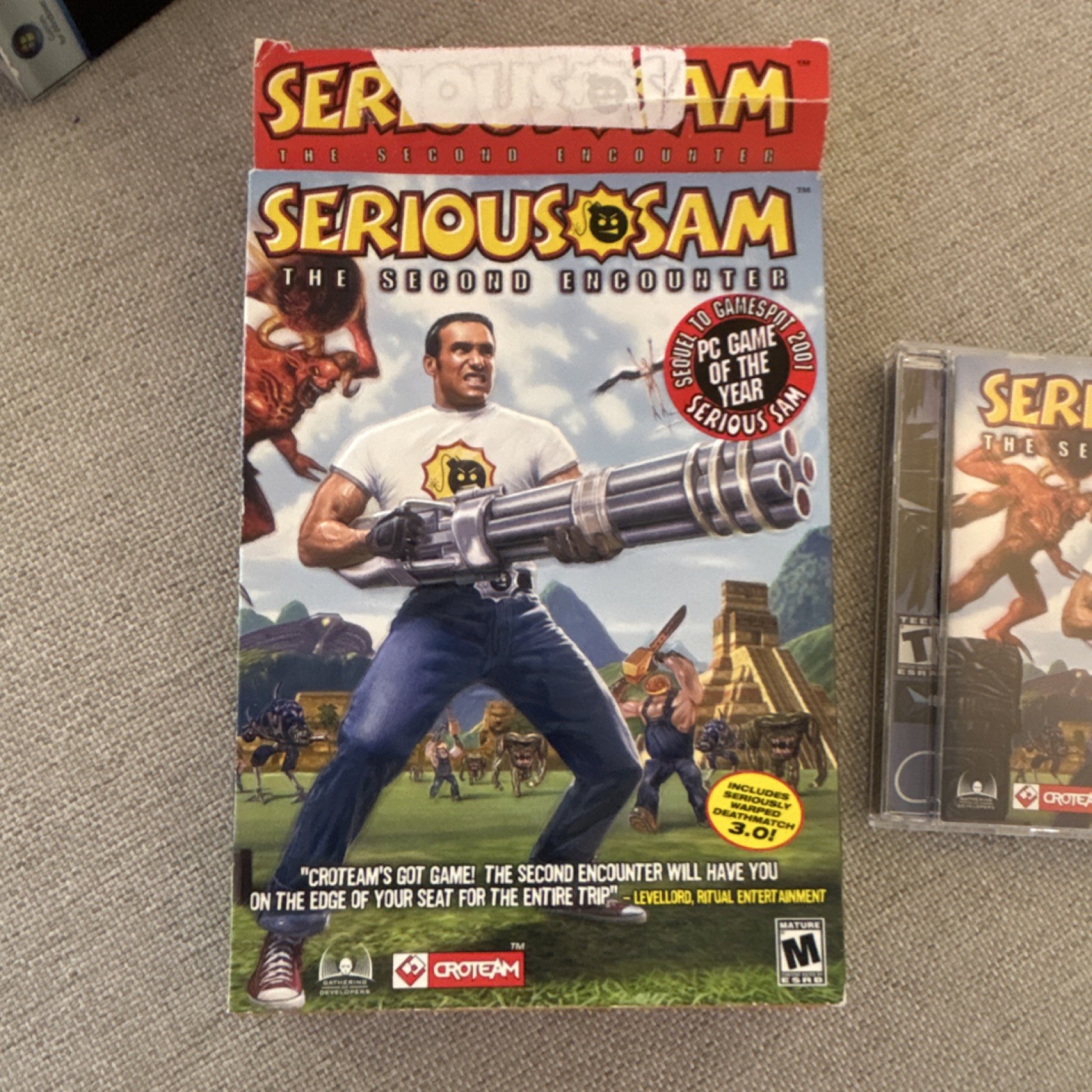 Serious Sam: The Second Encounter – PC, Manual, Deathmatch 3.0, Multiplayer